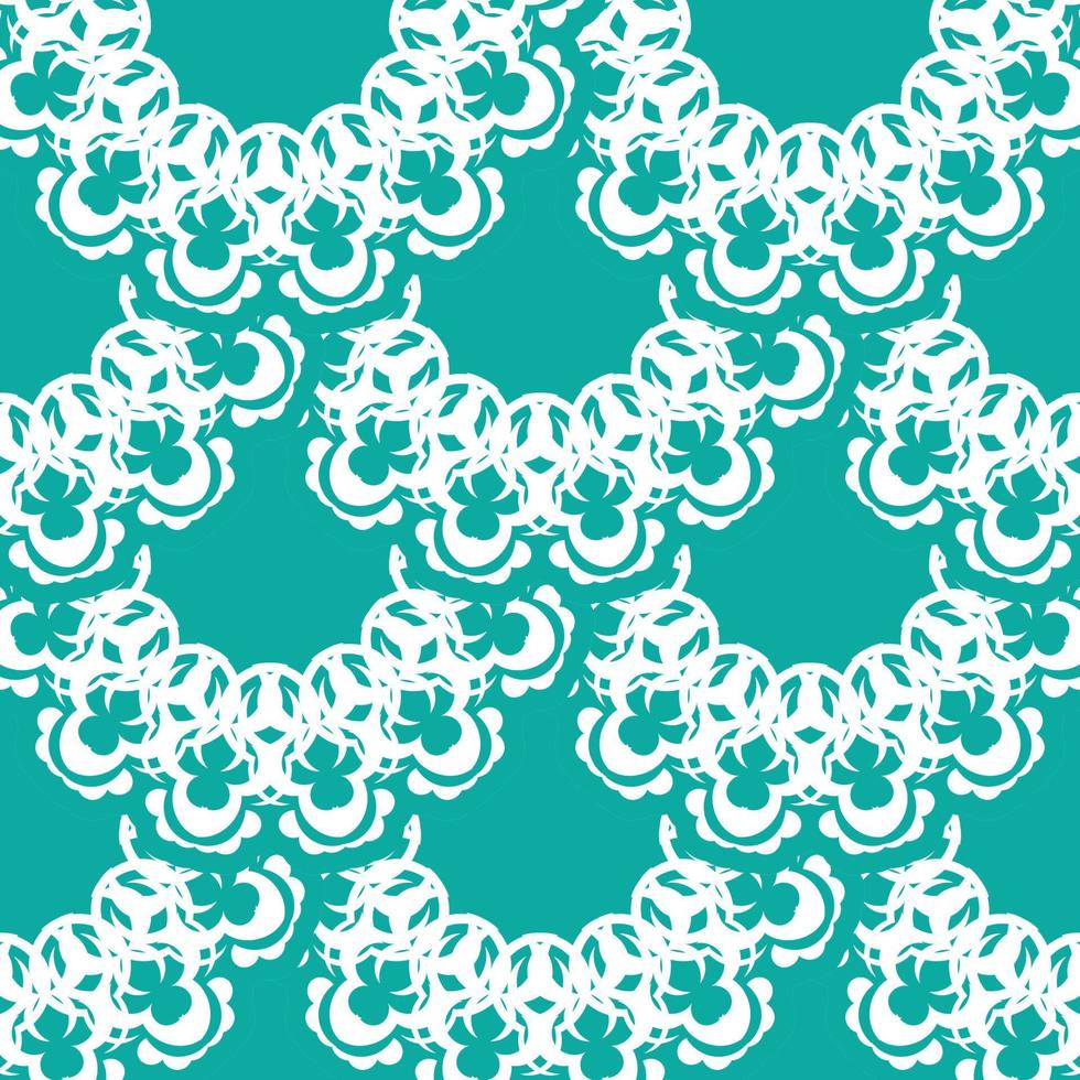 de fundo vector sem costura oriental. papel de parede em um padrão de estilo barroco. ornamento gráfico para papel de parede, tecido, embalagem, embrulho. ornamento floral oriental. ilustração vetorial.