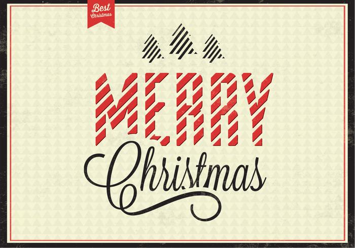 Merry Christmas Vector Background