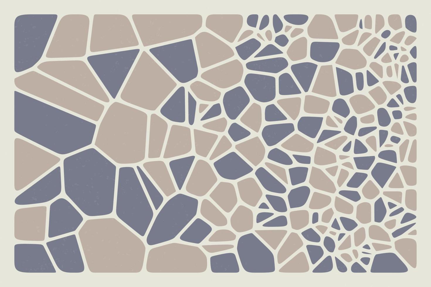 diagrama de voronoi retrô minimalista abstrato 2d fundo geométrico vetor