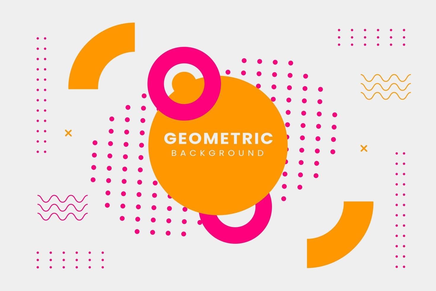 fundo de memphis geométrico moderno cinza vetor