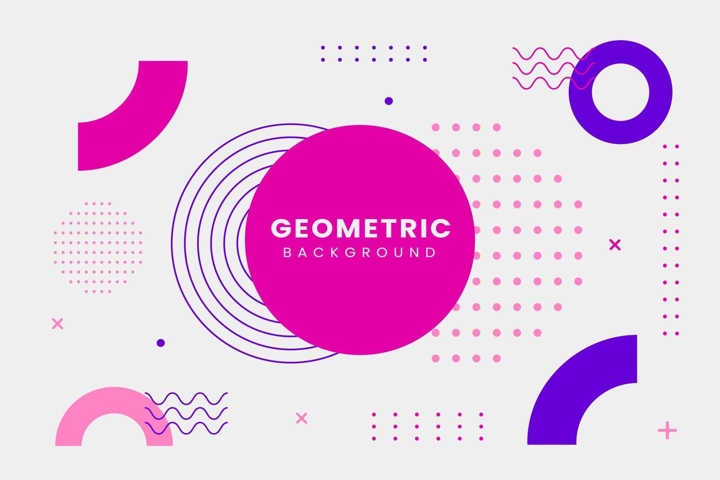 fundo de memphis geométrico moderno cinza vetor