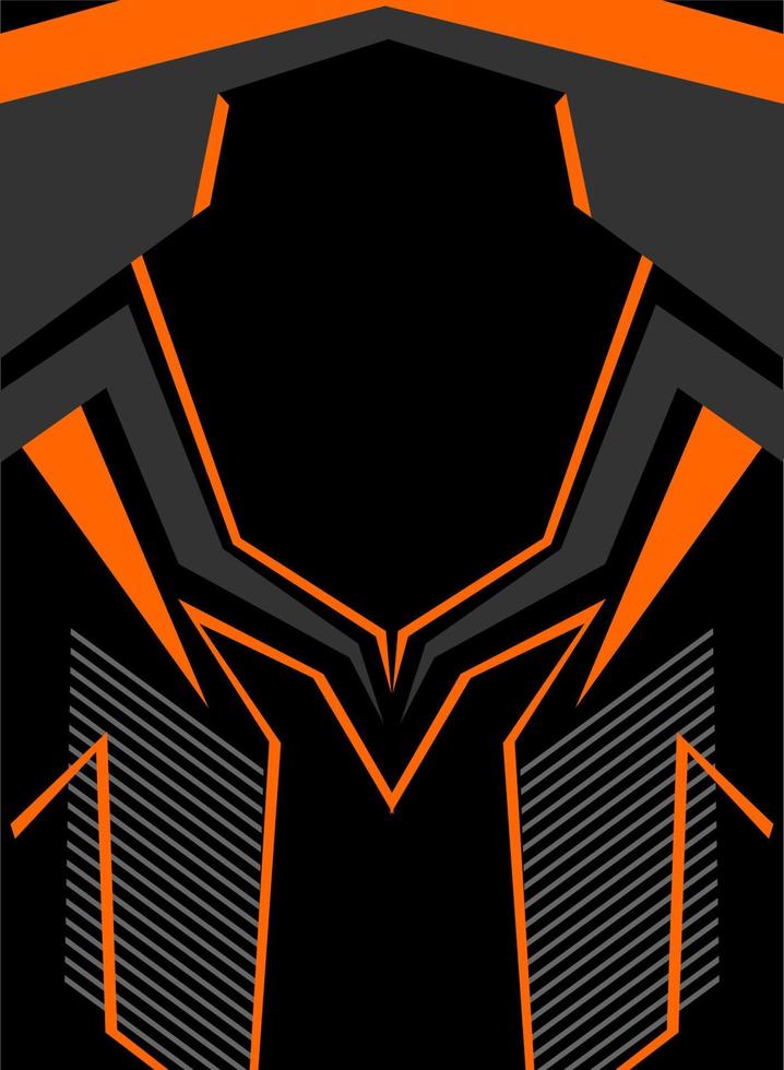 ilustração de design de fundo para tecido de jersey de impressão por sublimação uniforme de equipe esportiva vetor