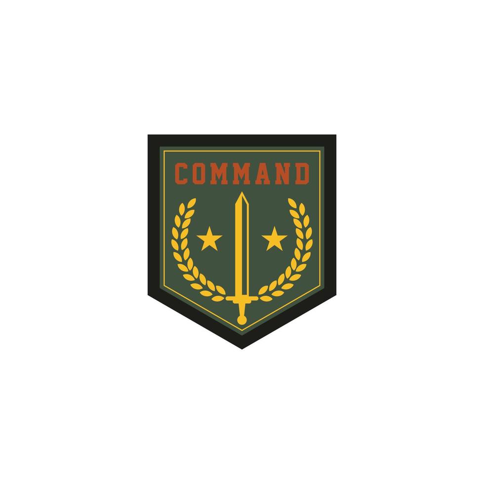 logotipos militares emblemas símbolos do exército estoque vetor