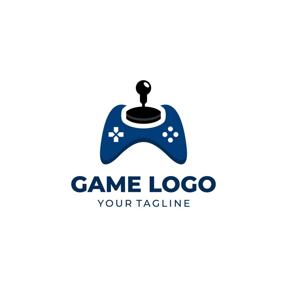 modelo de vetor de design de logotipo de console de jogos