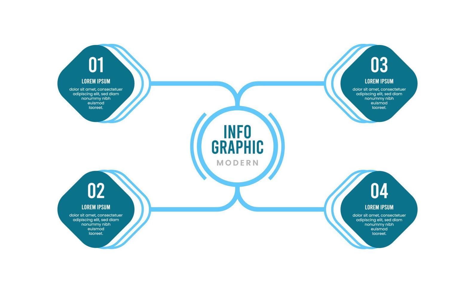 modelo de vetor de coleção de elementos infográficos do gráfico