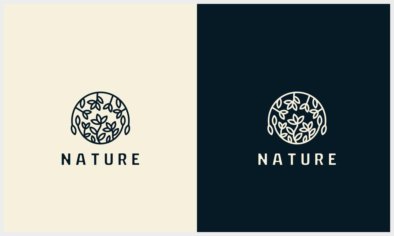 logotipo de flores, cosméticos, salão de beleza, luxo de logotipo boutique, joias reais, logotipo de hotel, modelo de logotipo de resort e restaurante vetor