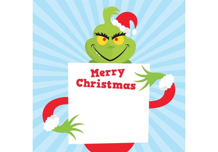 O Grinch Vector Face