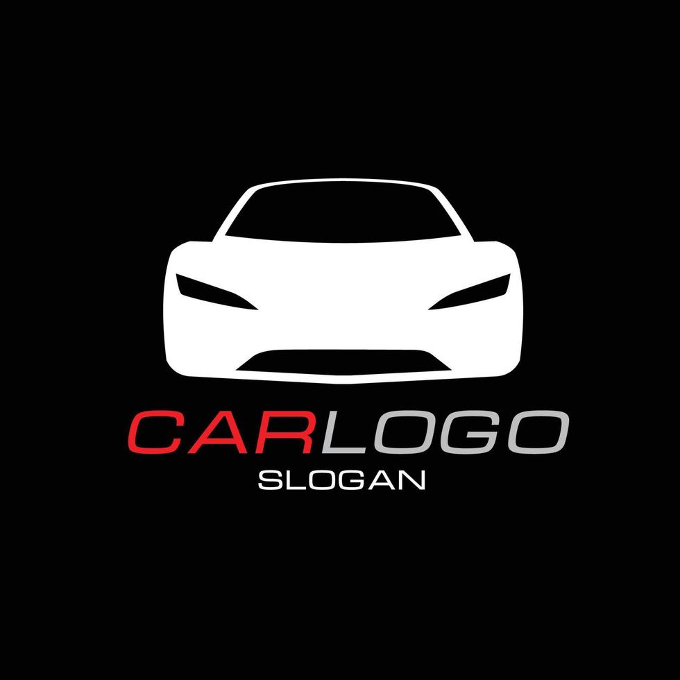 design de vetor de modelo de logotipo de carro