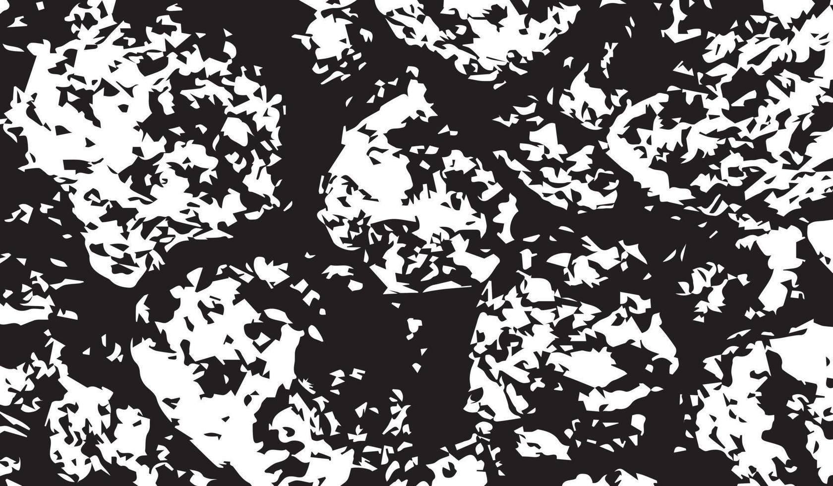 textura abstrata preto e branco, ilustração vetorial de fundo vetor