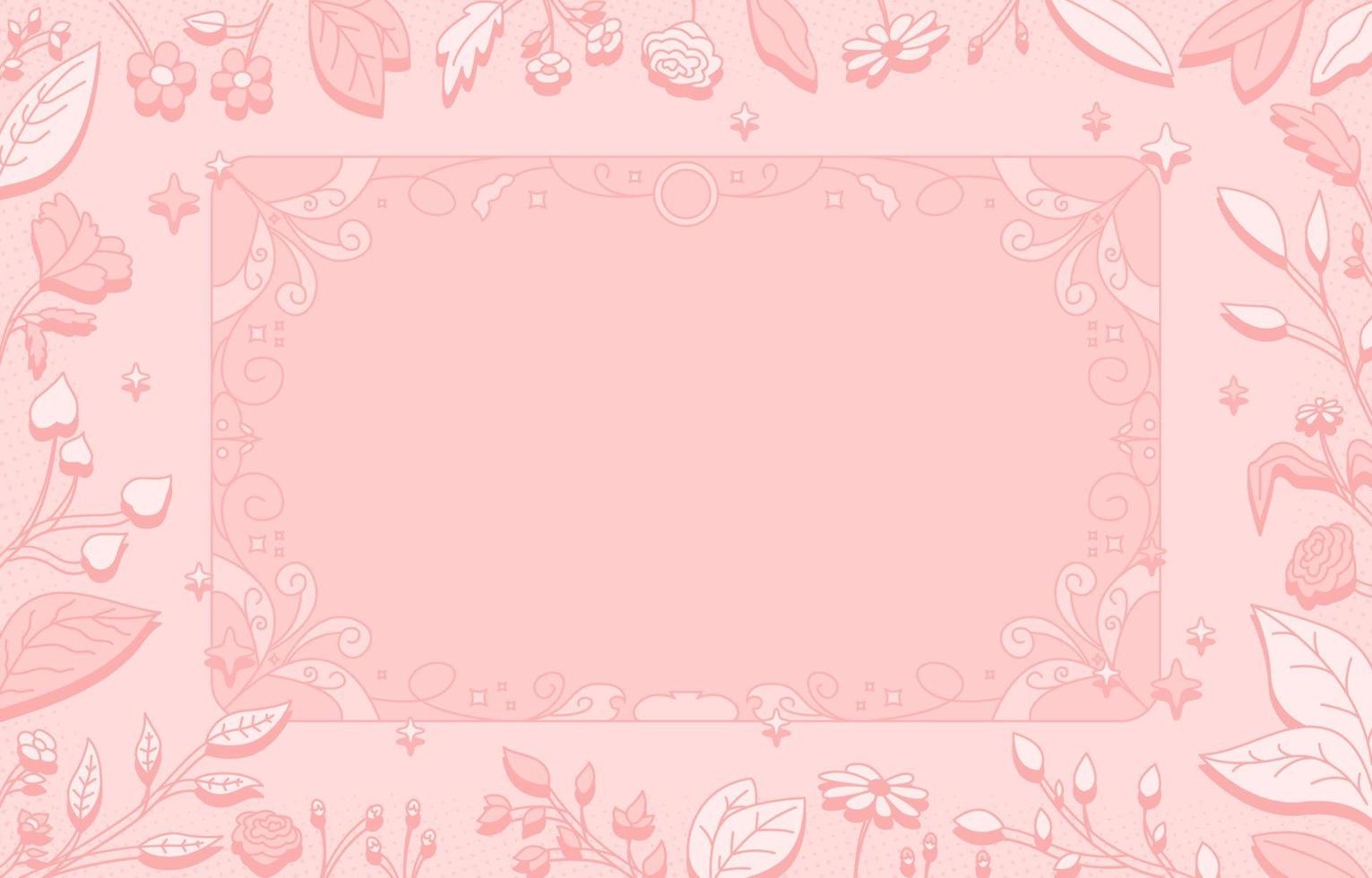 fundo pastel floral vetor