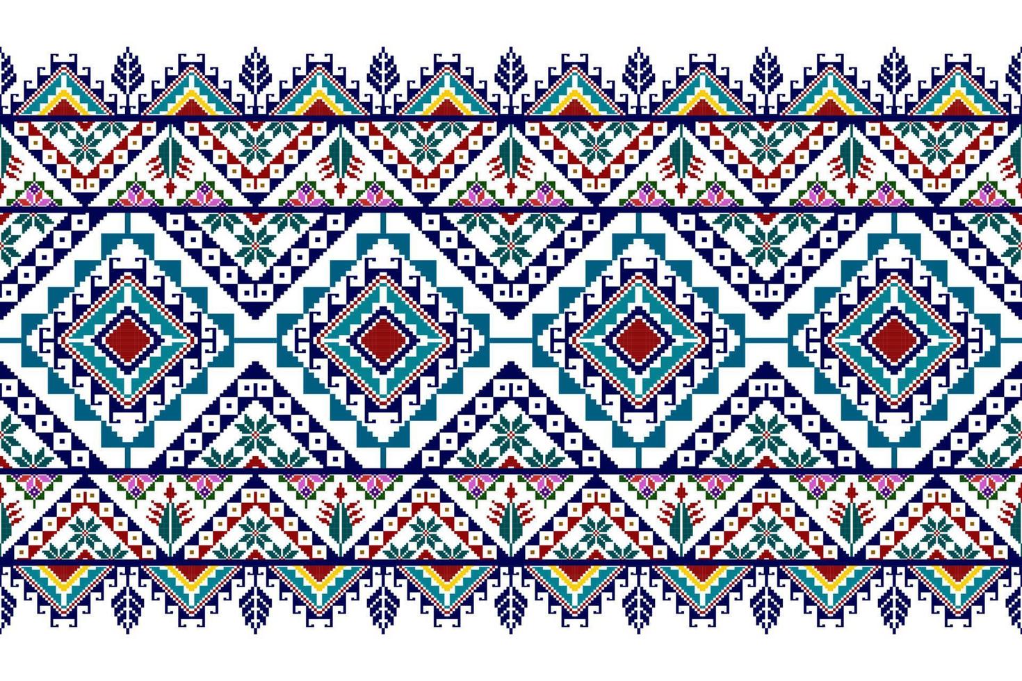 tartreez palestiniano abstrato geométrico étnico têxtil padrão design. tecido asteca tapete mandala ornamentos têxteis decorações papel de parede. bordado tradicional de têxtil sem costura nativo tribal boho vetor