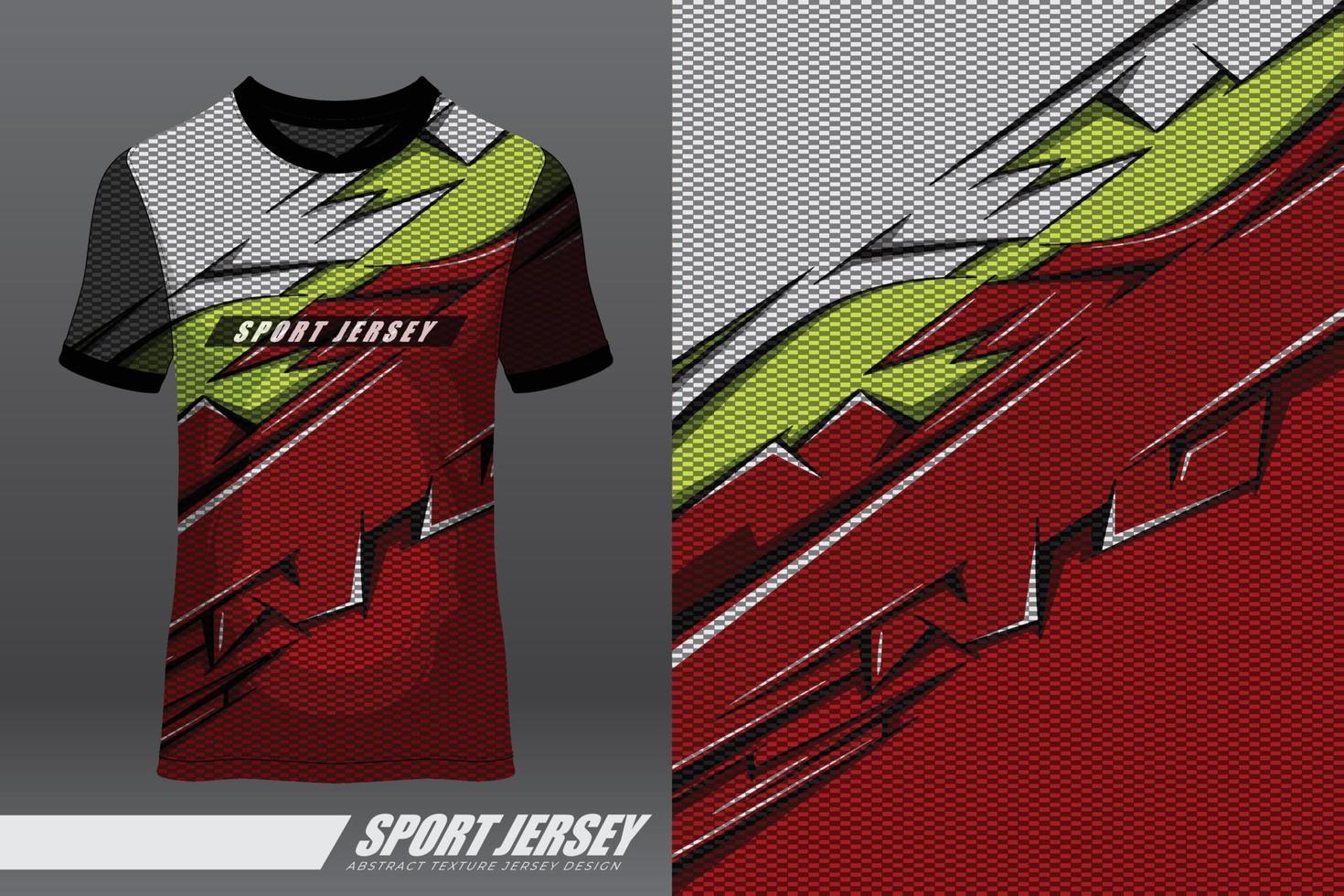 design esportivo de camiseta para corrida, jersey, ciclismo, futebol, jogos, motocross vetor