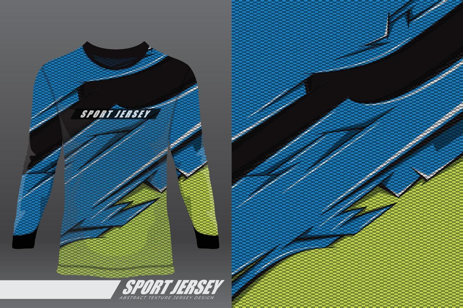 design esportivo de camiseta para corrida, jersey, ciclismo, futebol, jogos, motocross vetor