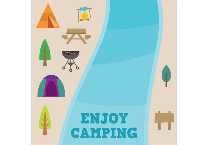 Pacote Vector de Camping