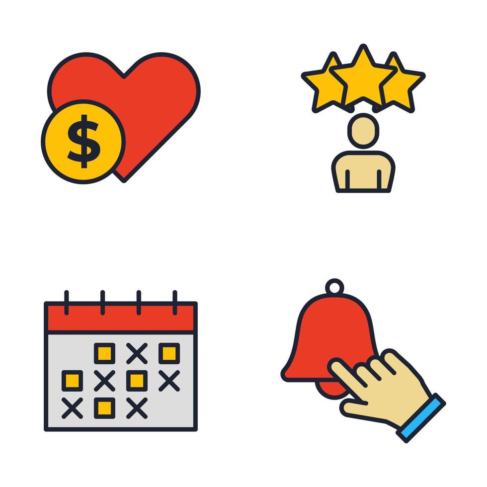 blogueiro, modelo de símbolo de ícone de conjunto de blog para ilustração em vetor de logotipo de coleção de design gráfico e web