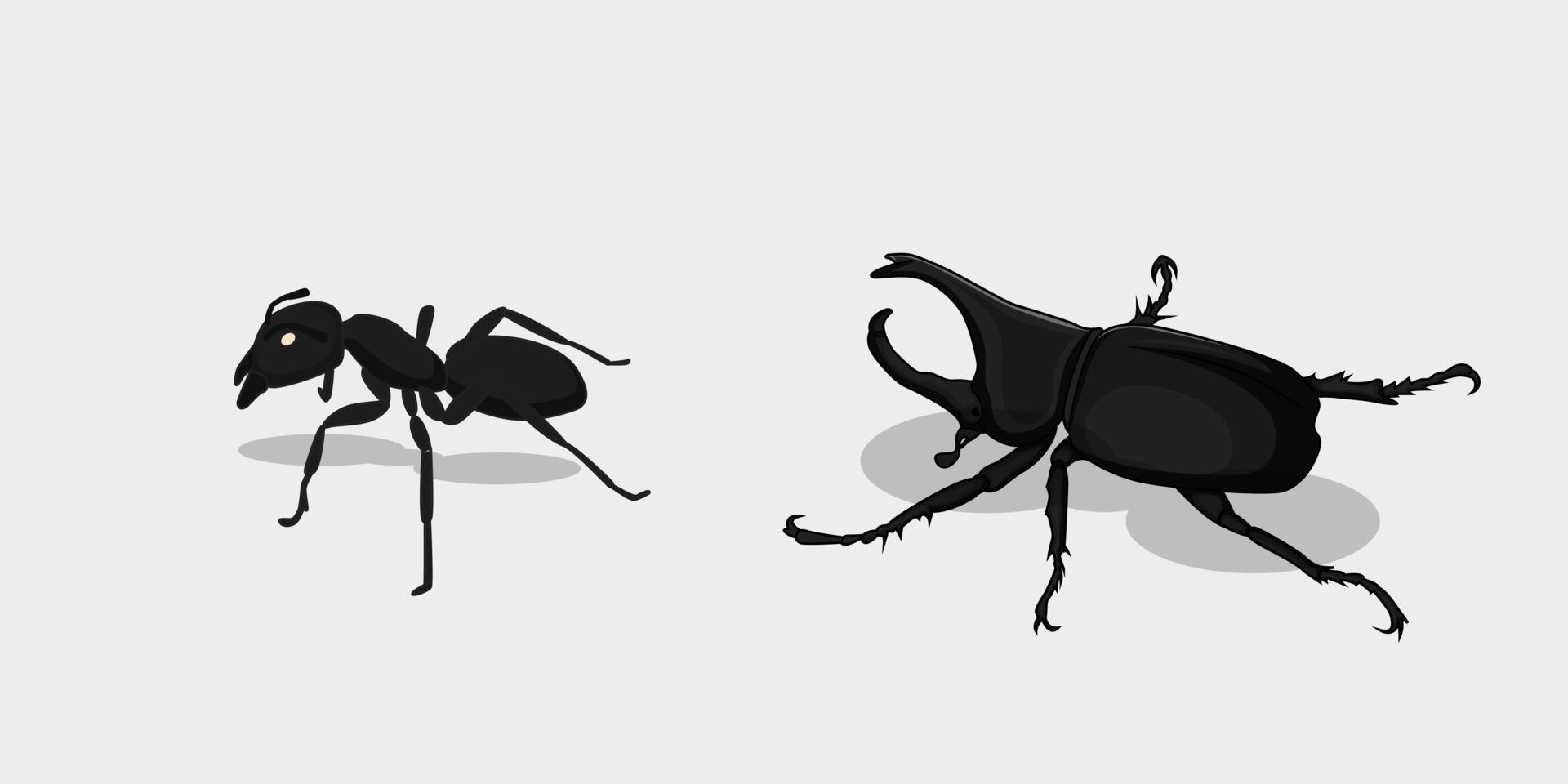 vetor de ilustração de insetos