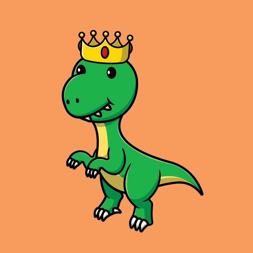 Baixe Ilustração de Desenho Animado de Dinossauro Verde PNG - Creative  Fabrica