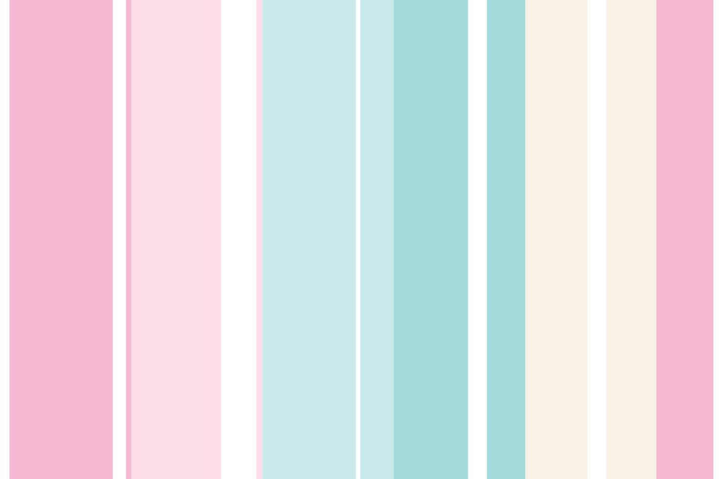 listras equilibradas em cores pastel um padrão de listras simétricas em que listras verticais coloridas são dispostas ao redor do centro. vetor
