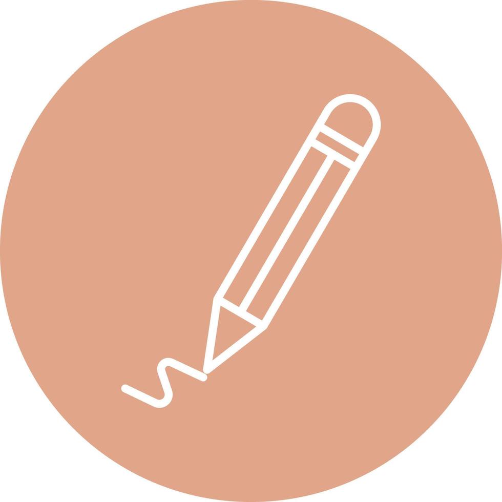 ícone de vetor de caneta que pode ser facilmente modificado ou editado