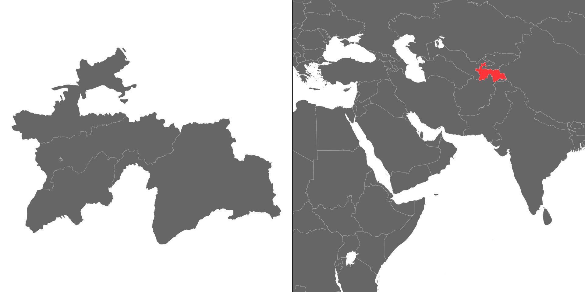 mapa com localização vetor