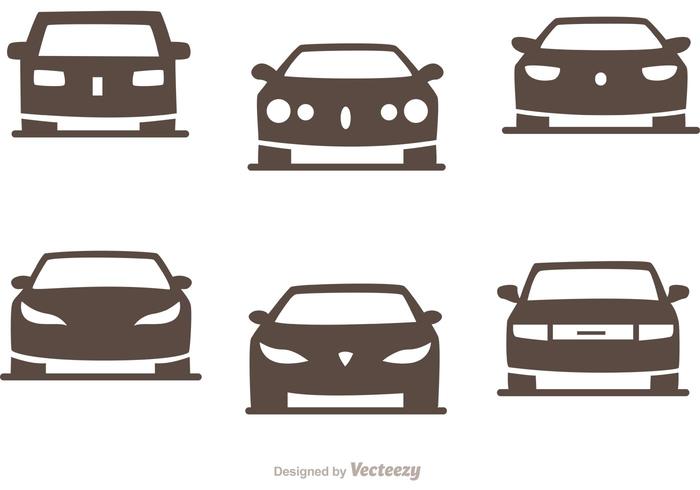 Pacote Vector Silhouette Vector de Sedans