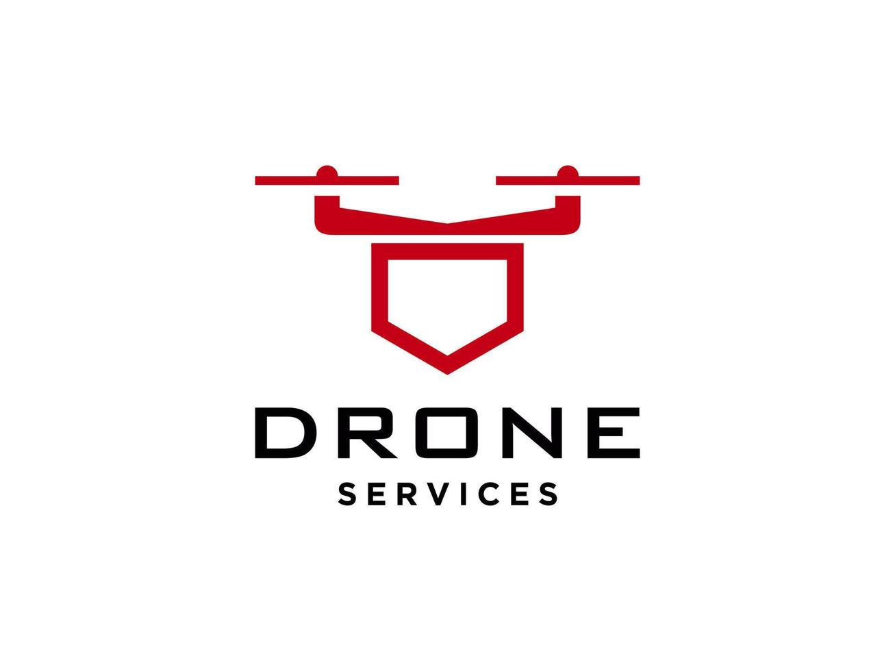 ícone de vetor de modelo de logotipo de drone letra o. vetor de drone de fotografia. ícone de vetor de quadricóptero