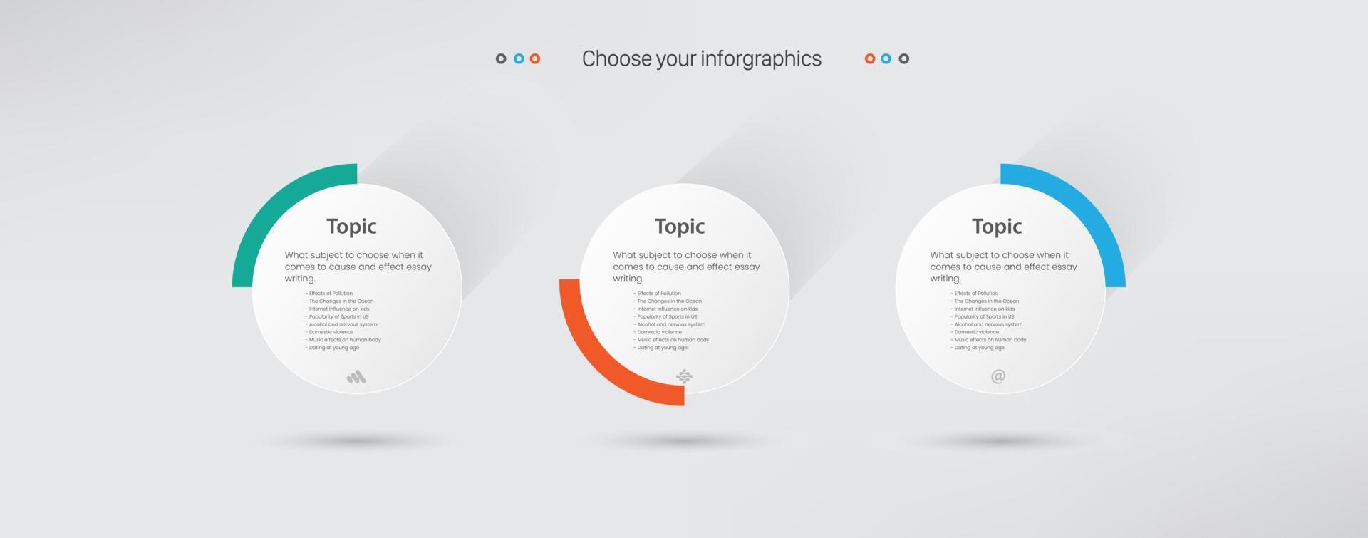 etapas ou opções de gráfico de processo infográfico com painéis azuis e amarelos. modelo infográfico com 6 opções ou etapas, modelo de negócios para objetos de apresentação vetor