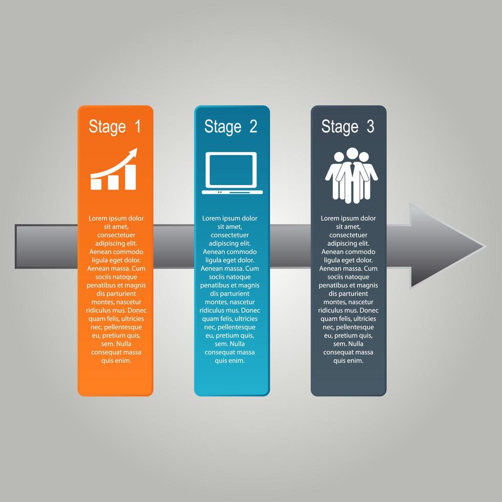 ilustração vetorial de elementos de design de infográficos vetor