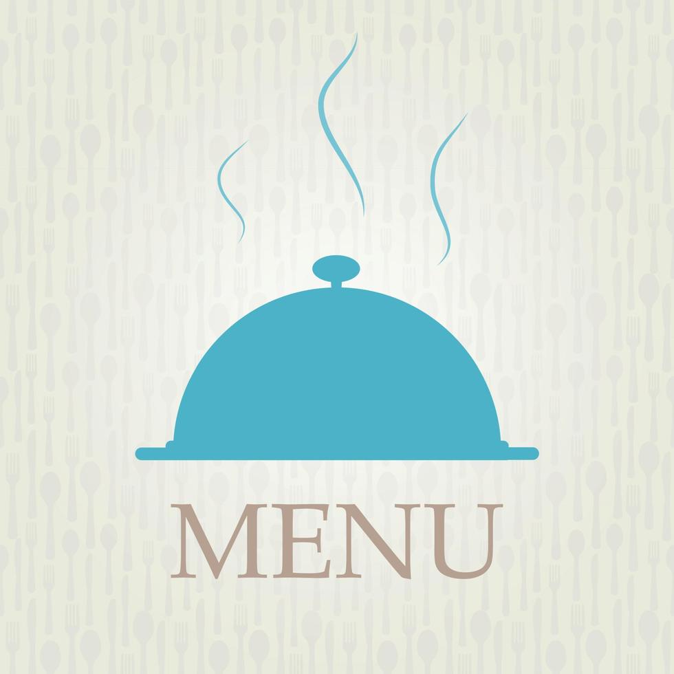 ilustração em vetor modelo de menu de restaurante