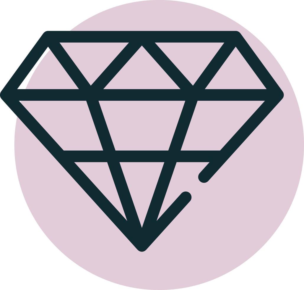 vetor de diamante para apresentação do ícone do símbolo do site