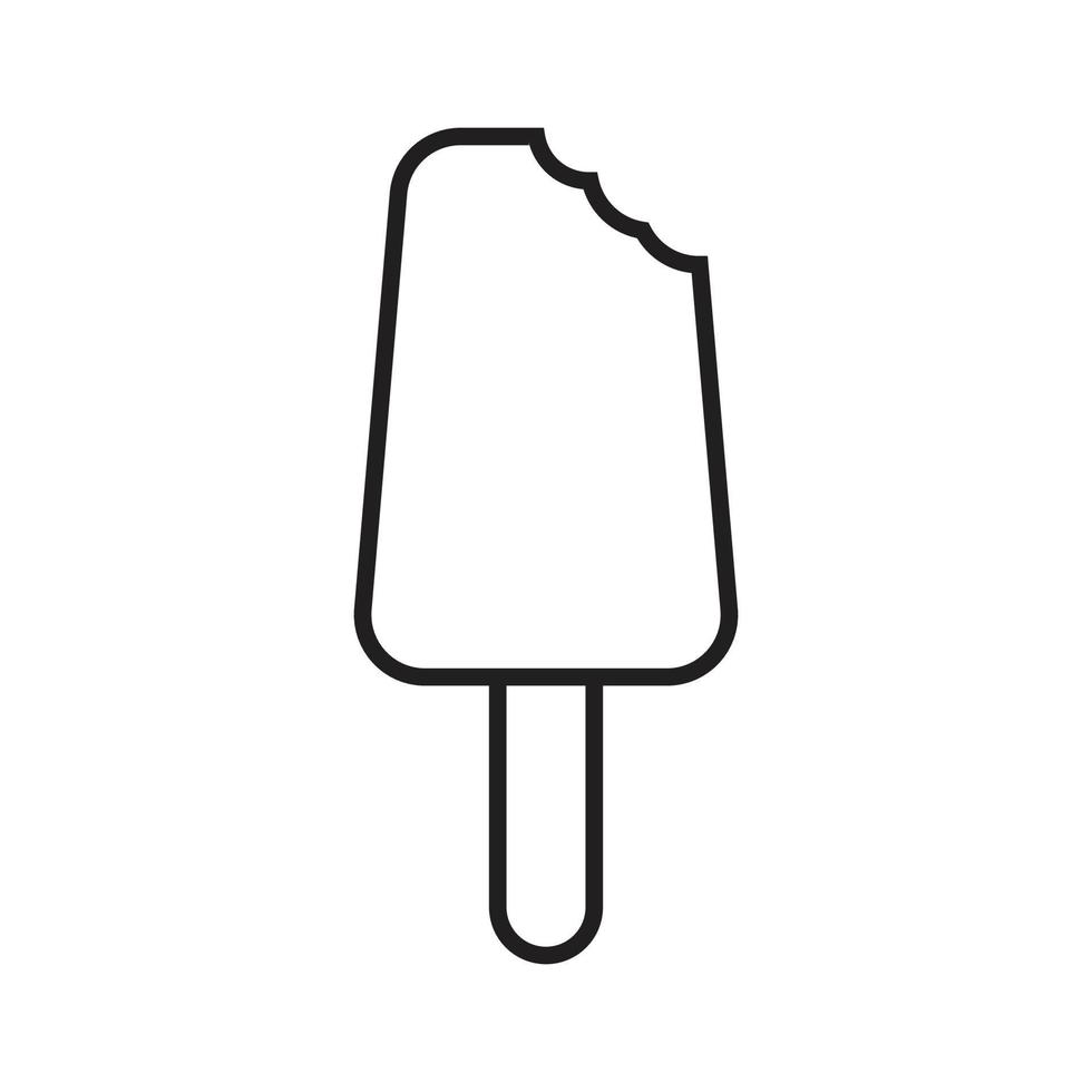 vetor de sorvete para apresentação do ícone do símbolo do site