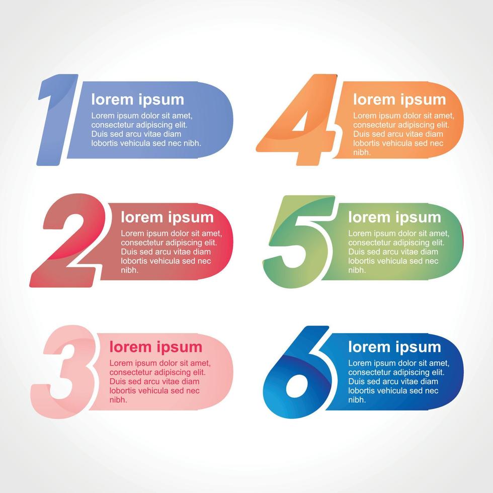 modelo de negócios de gráfico de apresentação infográfico vetor