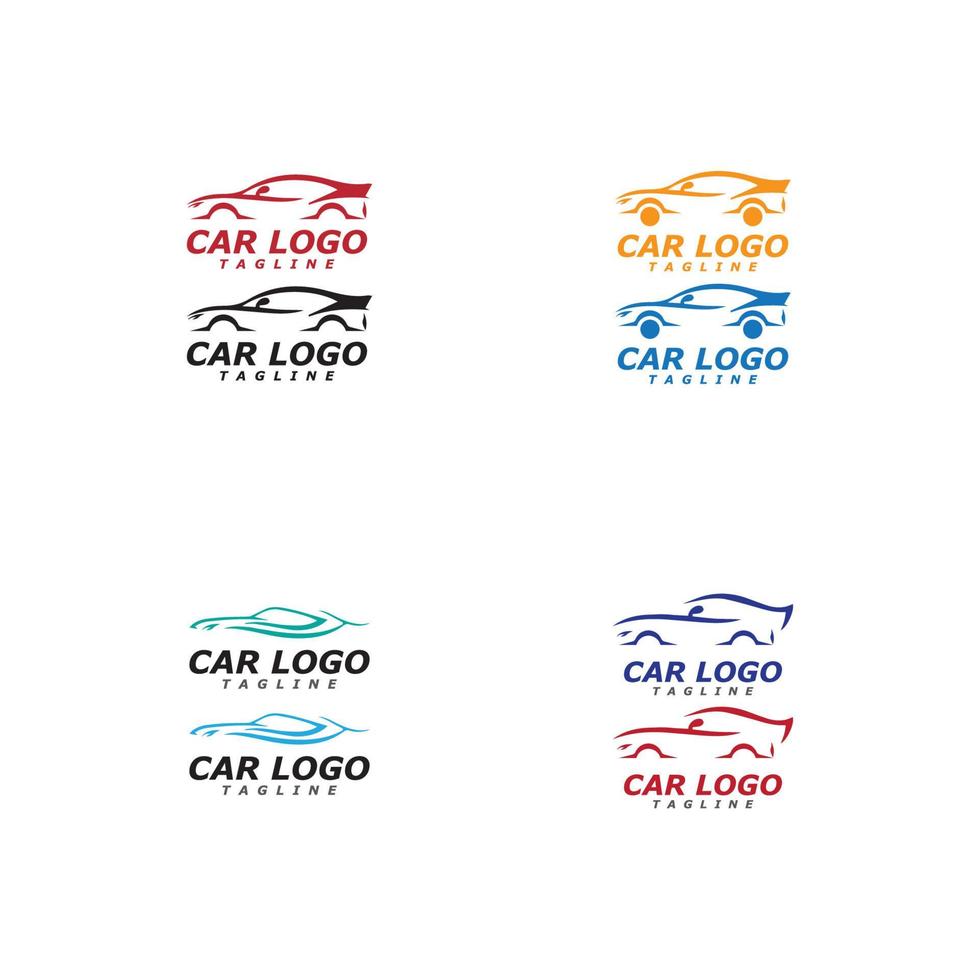 vetor de modelo de logotipo de carro automotivo