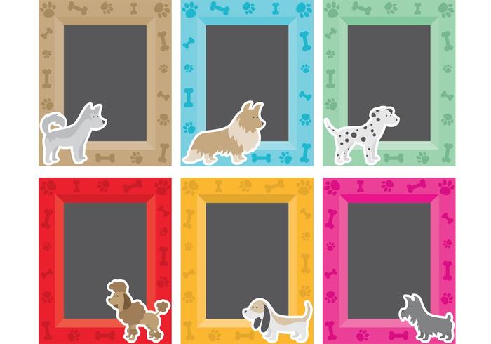 Quadros para animais de estimação vetor