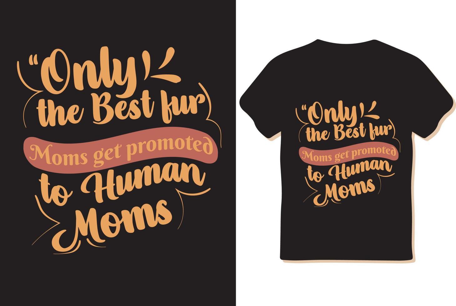 camiseta do dia das mães, vetor de design de camiseta, ilustração.