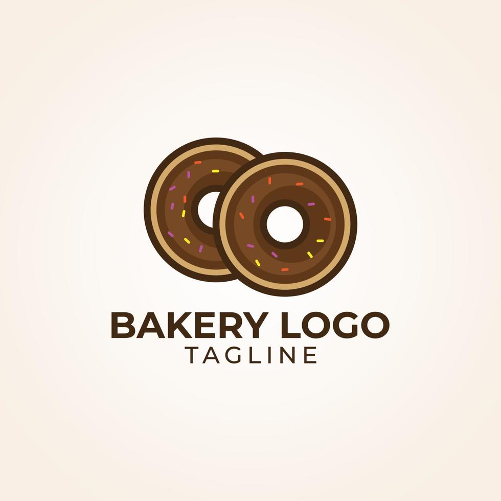 logotipo de pão de padaria vetor