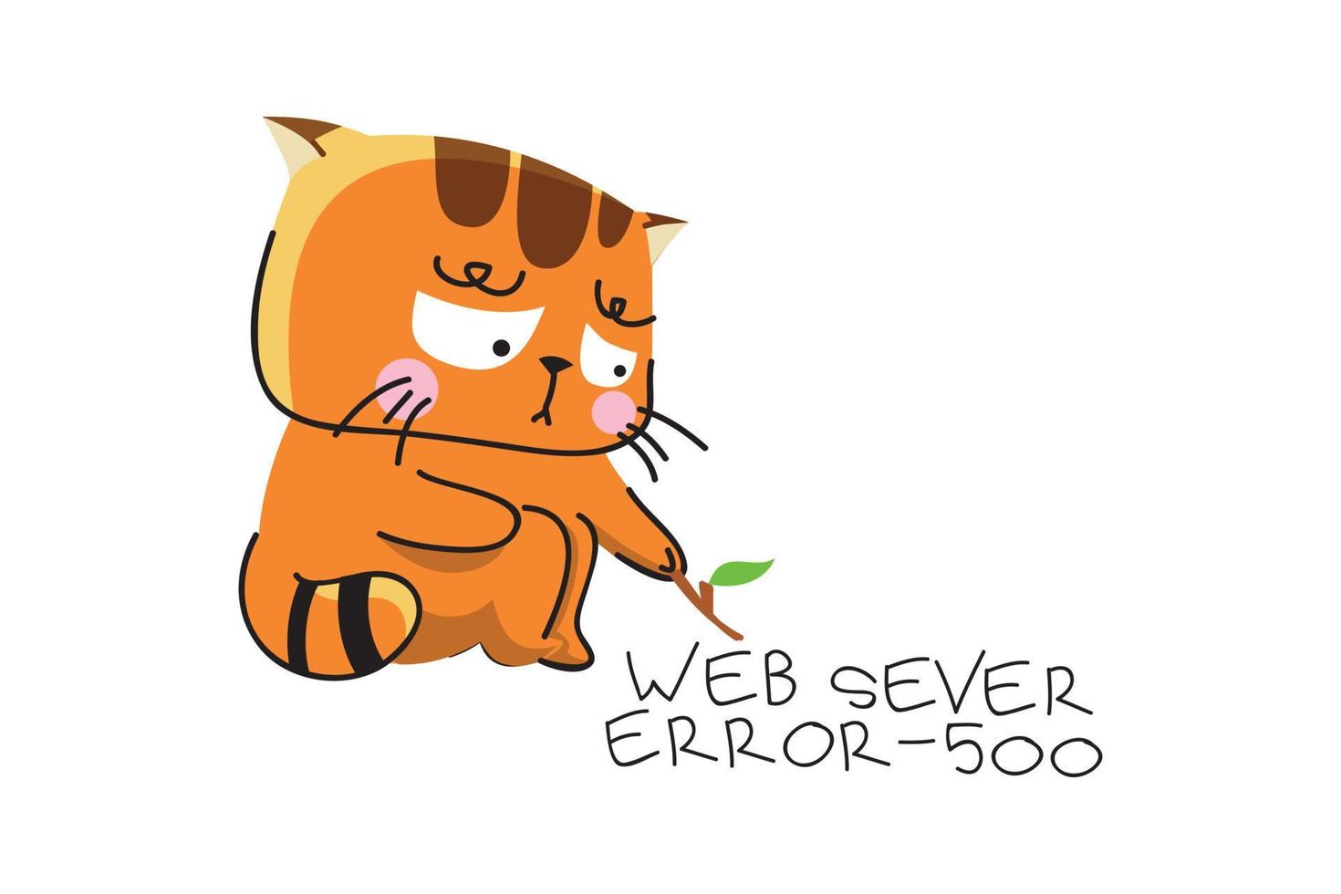 erro do servidor web- 500 vetor