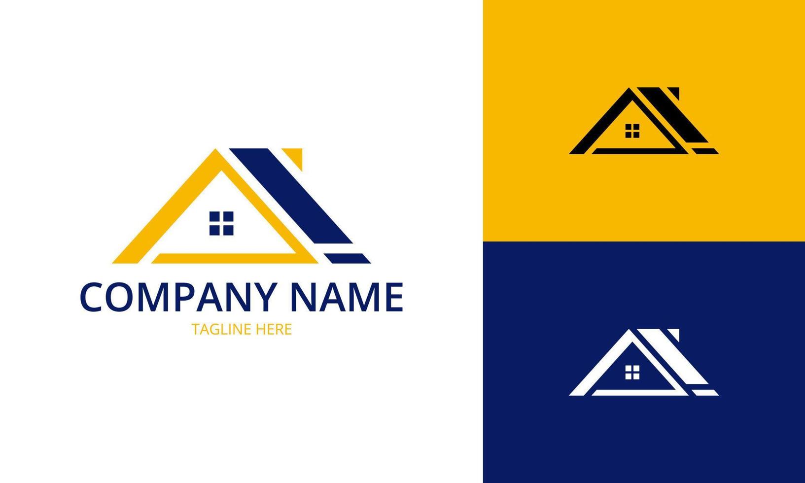 logotipo imobiliário, propriedade, logotipo da casa, casa e construção vetor