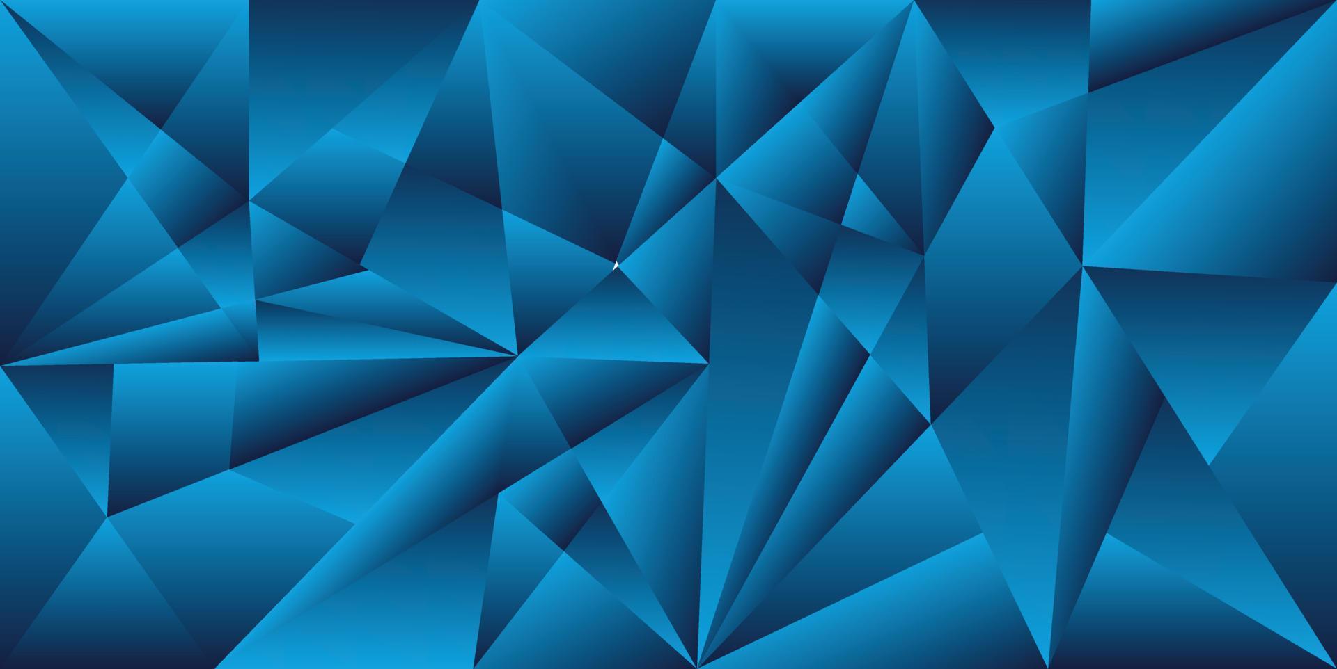 fundo abstrato geométrico azul é adequado para qualquer tema vetor