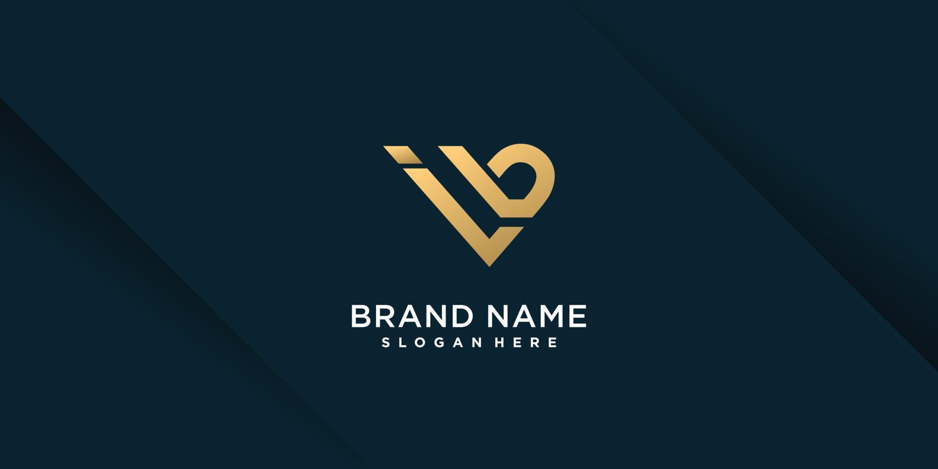 logotipo da letra b com estilo exclusivo vetor premium parte 7