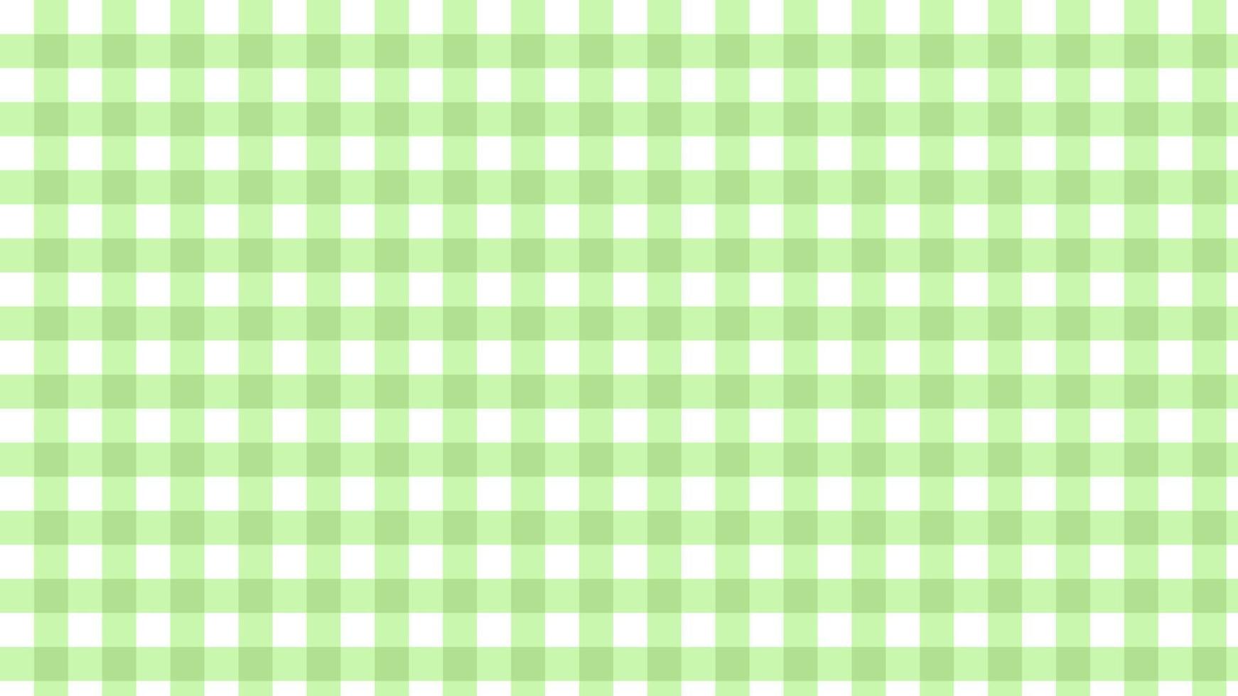 guingão verde pastel bonito estético, tabuleiro de damas, xadrez, ilustração de fundo padrão tartan, perfeito para papel de parede, pano de fundo, cartão postal, plano de fundo para seu projeto vetor