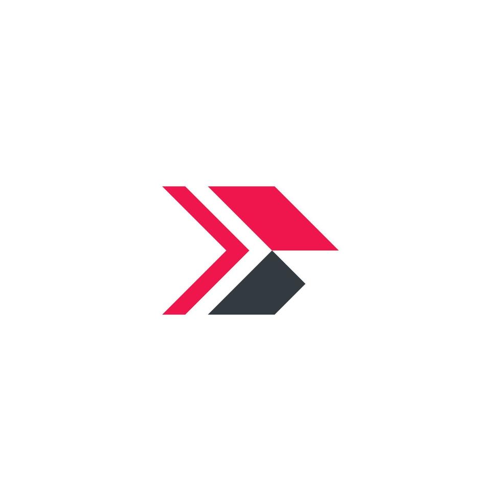 design de logotipo de vetor expresso moderno, modelo de design de ícone de logotipo de negócios de seta