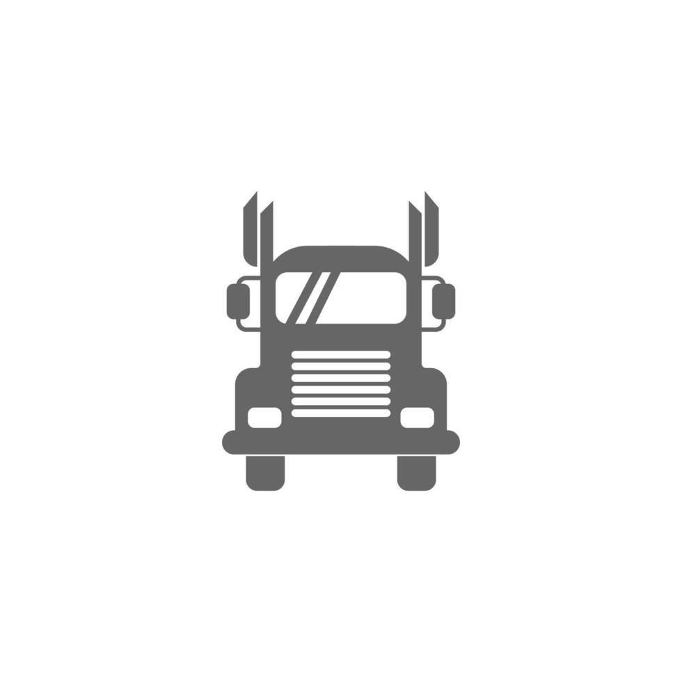 vetor de ilustração de design de modelo de logotipo de caminhão ícone