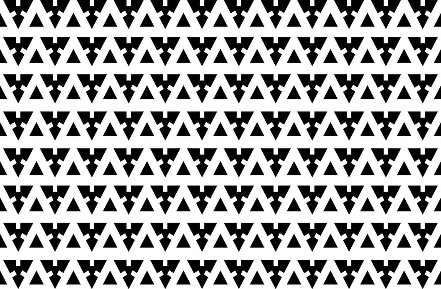 padrão abstrato preto e branco. padrão geométrico sem costura monocromático. repetindo formas, elementos geométricos. vetor