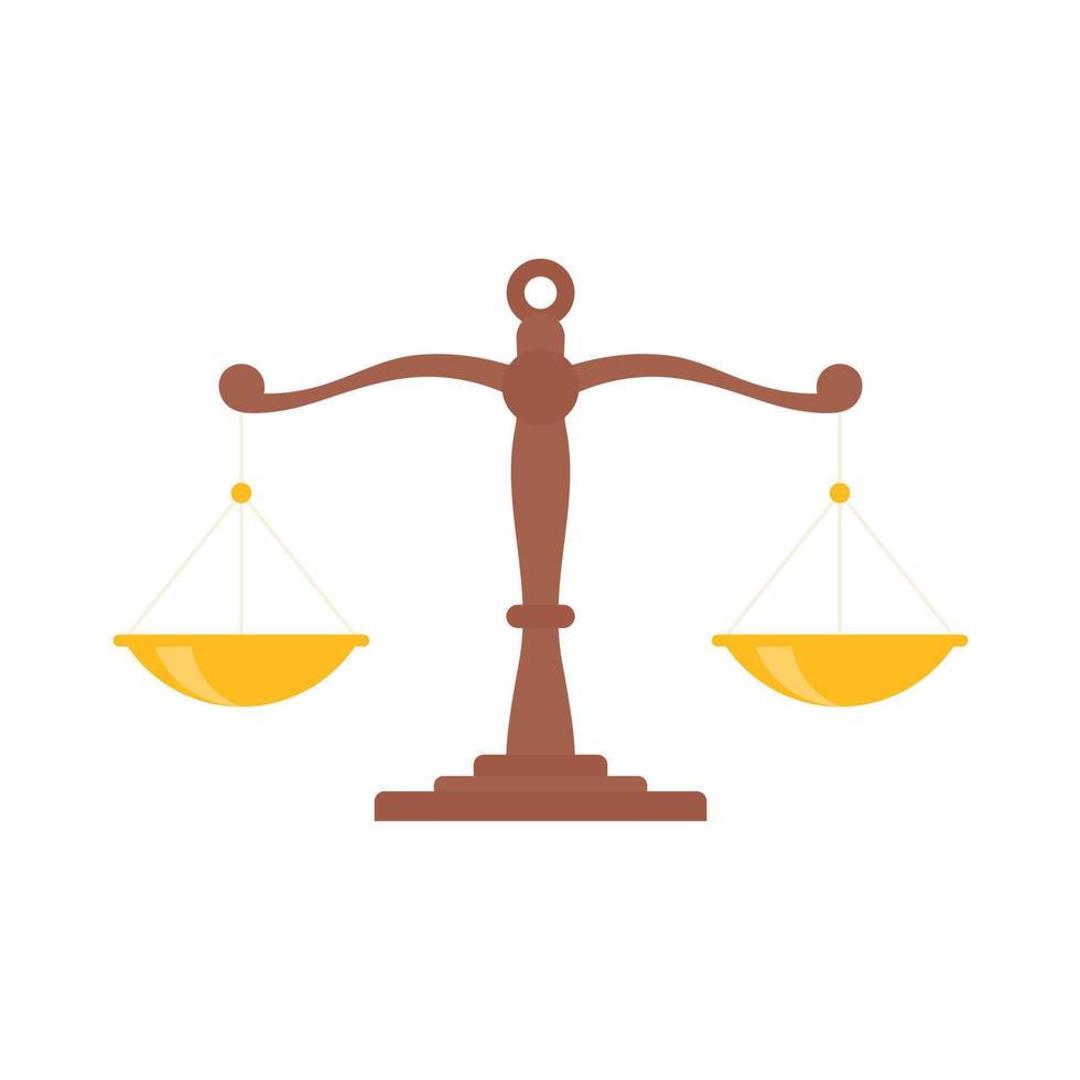 balanças antigas. o conceito de justiça em julgamentos judiciais de juízes. vetor