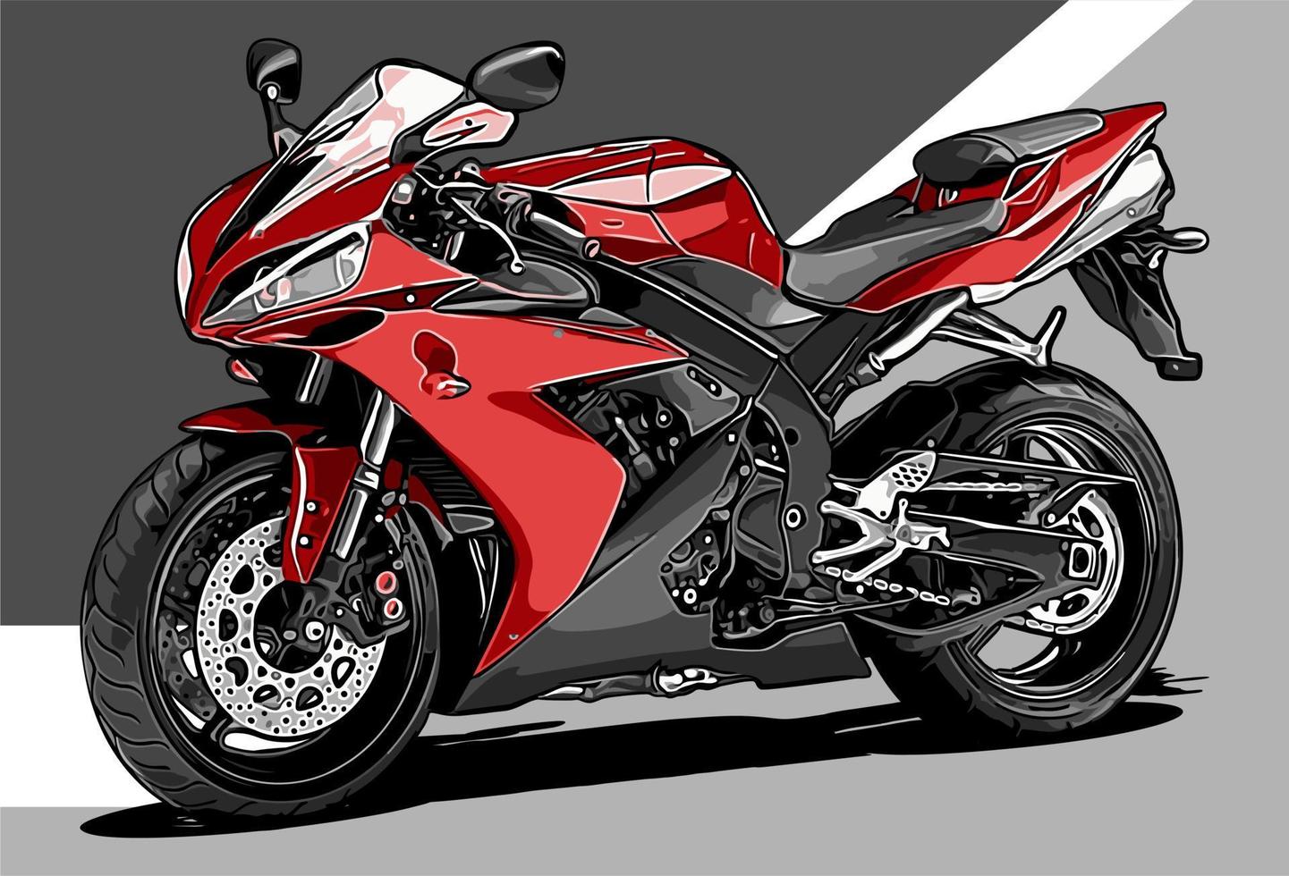 Desenho de Moto esportiva pintado e colorido por Usuário não registrado o  dia 27 de Janeiro do 2019