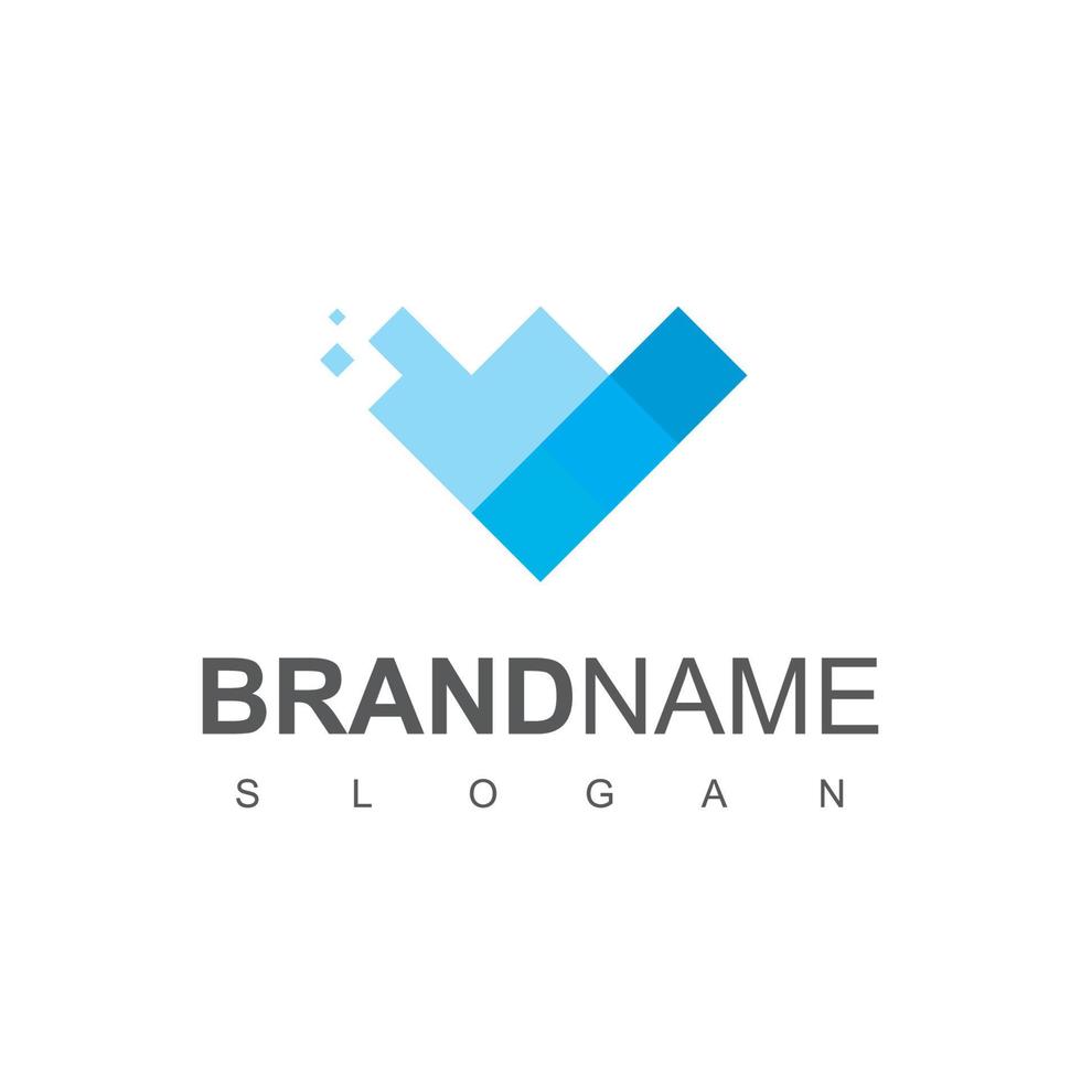 modelo de design de logotipo de diamante isolado no fundo branco vetor