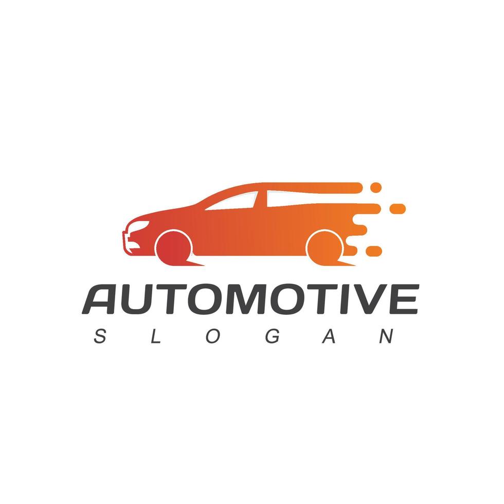 carro de velocidade, modelo de logotipo automotivo vetor