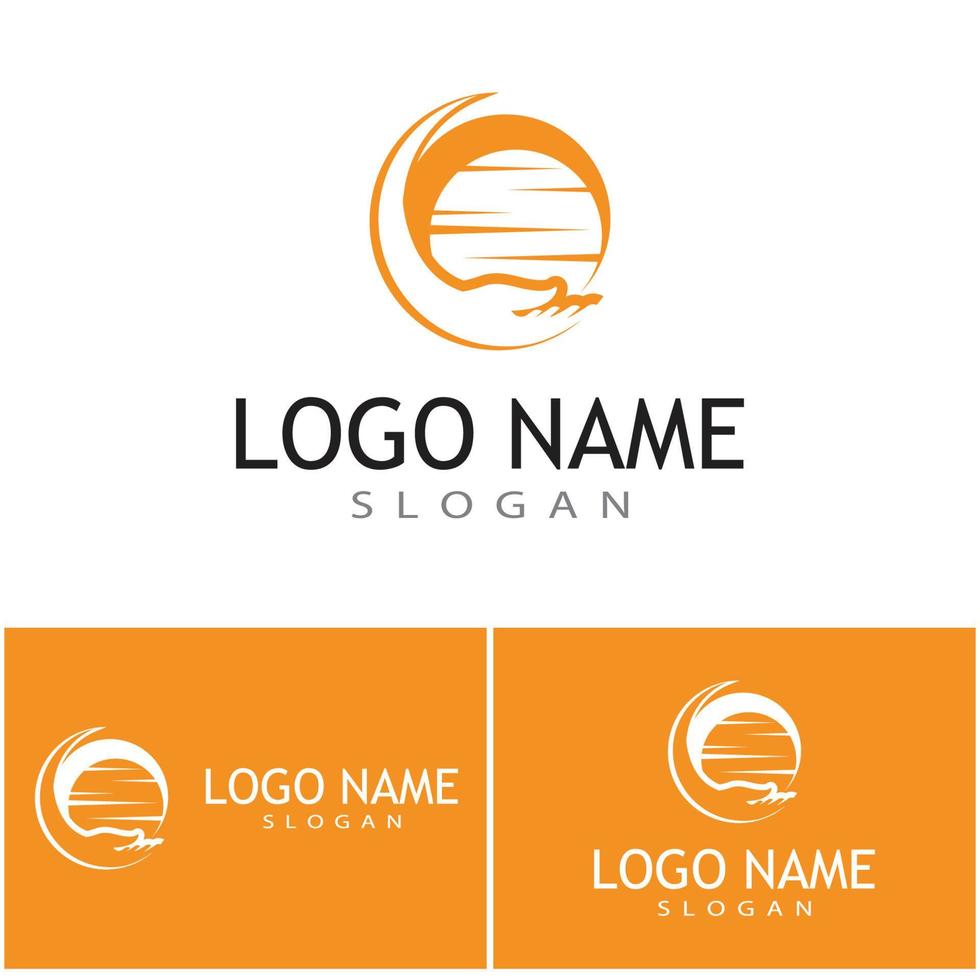 mão cuidados modelo de logotipo vetor ícone negócios