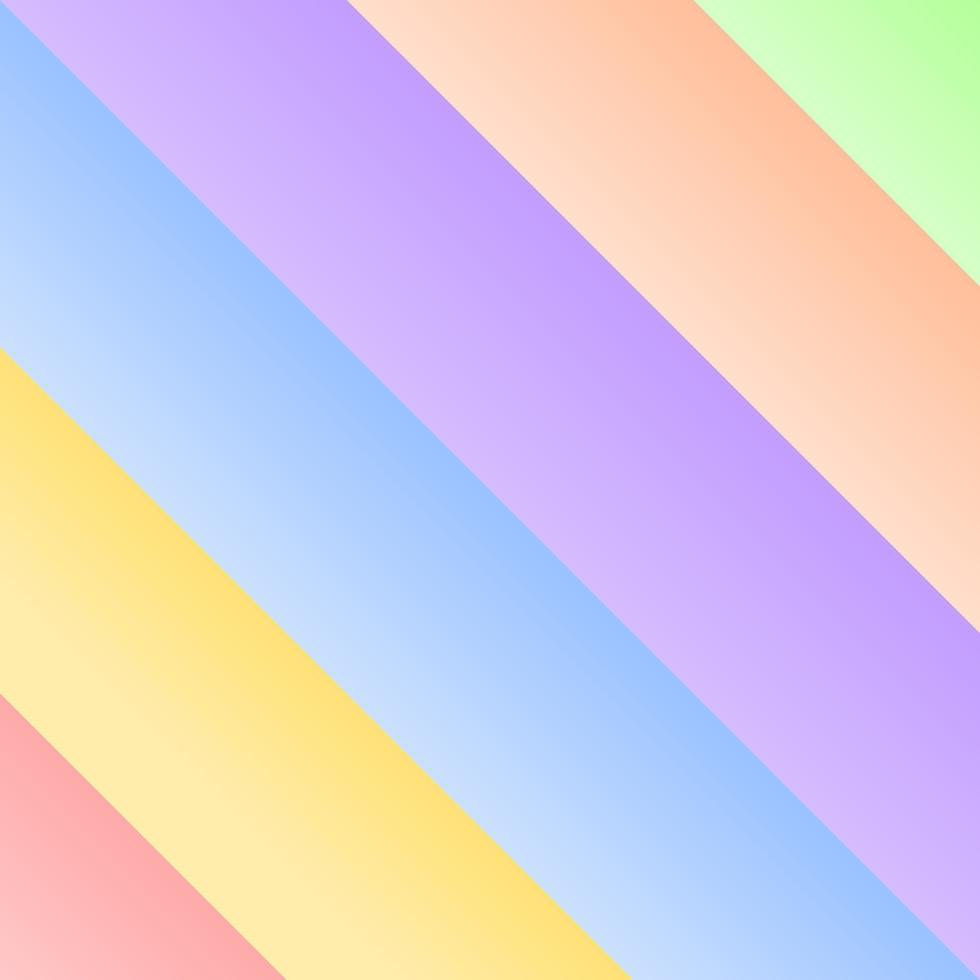 fundo de design de vetor de arco-íris colorido pastel